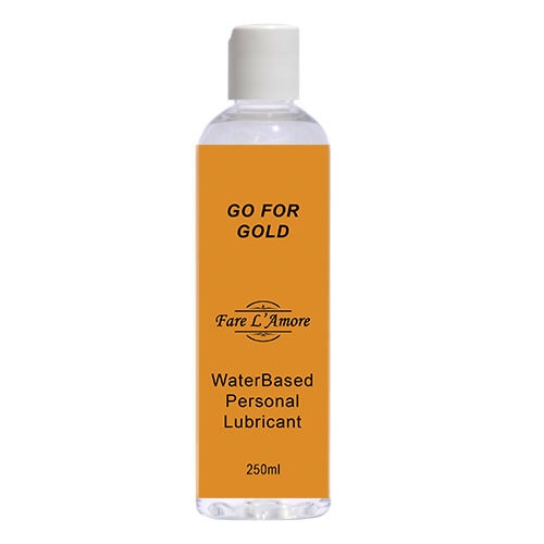 Fare L'Amore Go For Gold Water Based Lubricant 250ml