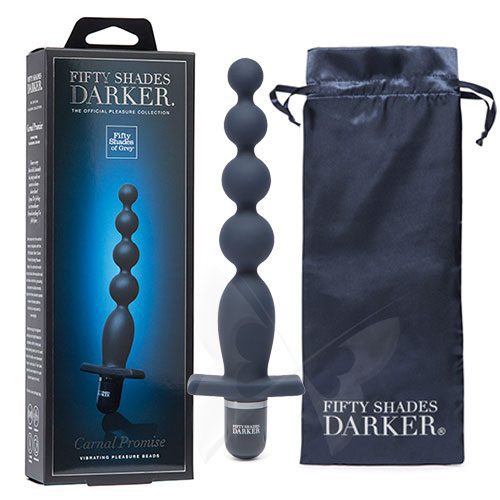 Fifty Shades Darker Carnal Promise Vibrating Anal Beads Contents