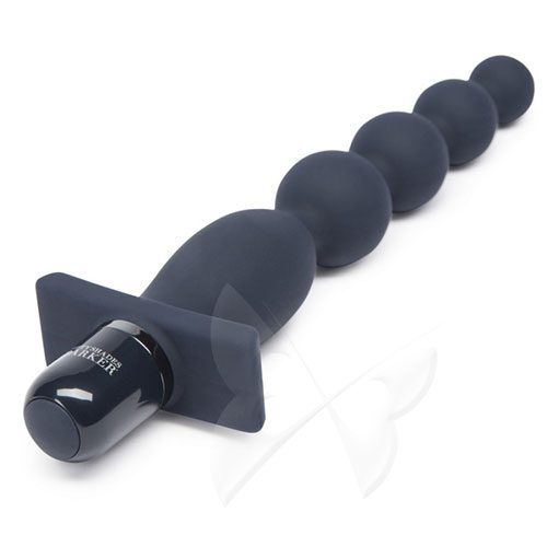 Fifty Shades Darker Carnal Promise Vibrating Anal Beads End View
