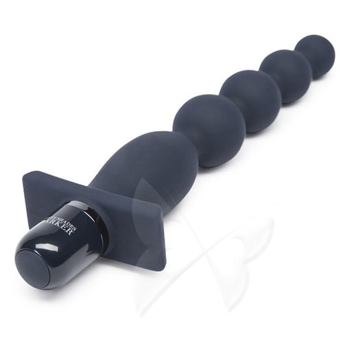 Fifty Shades Darker Carnal Promise Vibrating Anal Beads End View