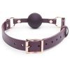 Fifty Shades Freed Cherished Collection Leather Ball Gag Rear View