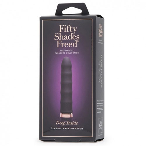 Fifty Shades Freed Deep Inside Rechargeable Classic Wave Vibrator Box