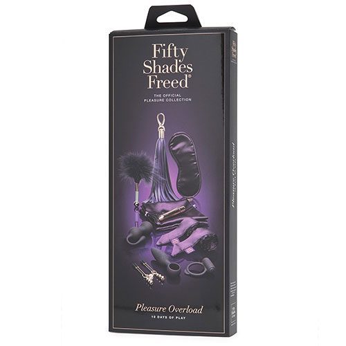 Fifty Shades Freed Pleasure Overload 10 Days of Play Gift Set Box