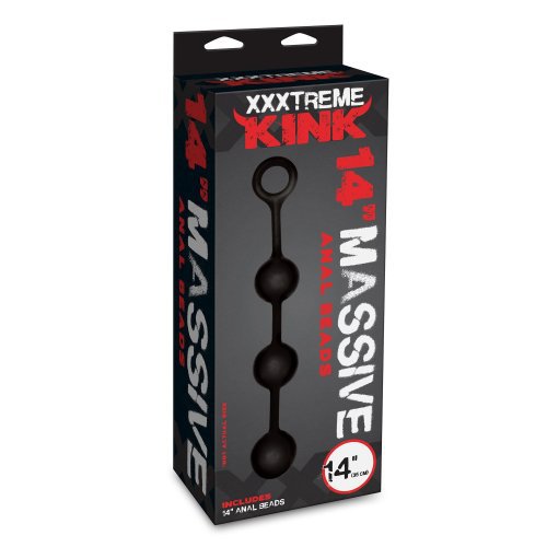 XXXtreme Kink 14 Inch Massive Anal Beads Box