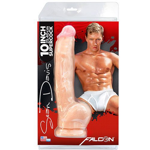 Falcon Sean Davis 10 Inch Supercock Anal Dildo Box