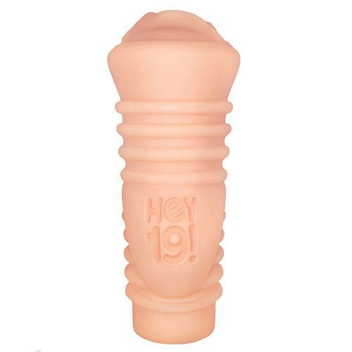 Hey 19! Teen Pussy Stroker Handheld Masturbator (Olena)