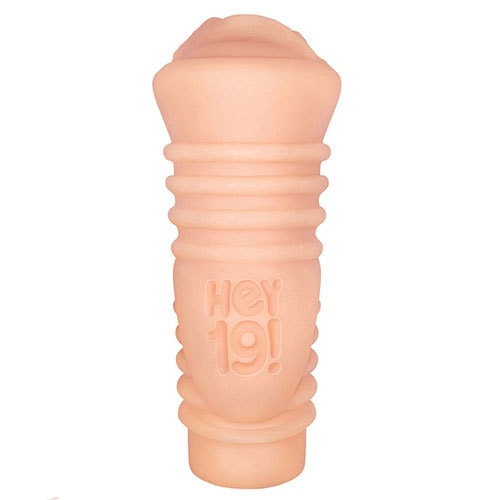 Hey 19! Teen Pussy Stroker Handheld Masturbator (Olena)