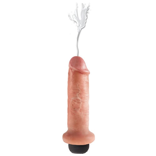 King Cock 6 Inch Squirting Cock Realistic Dildo - Image 2