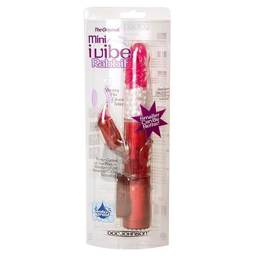 Mini iVibe Rabbit Vibrator (Strawberry) Box Mini iVibe Rabbit Vibrator (Strawberry) Box