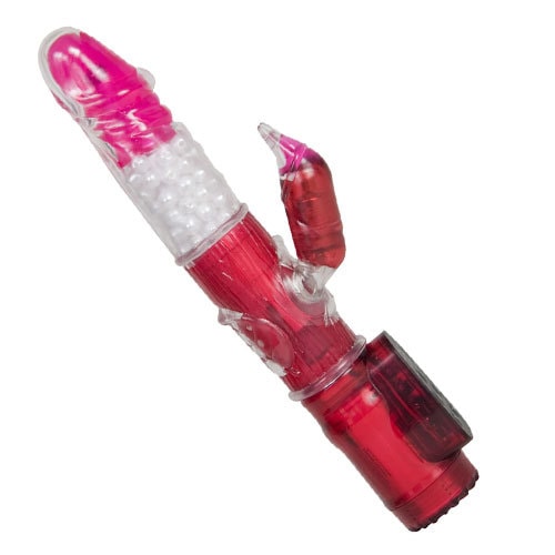 Mini iVibe Rabbit Vibrator (Strawberry) - Image 2