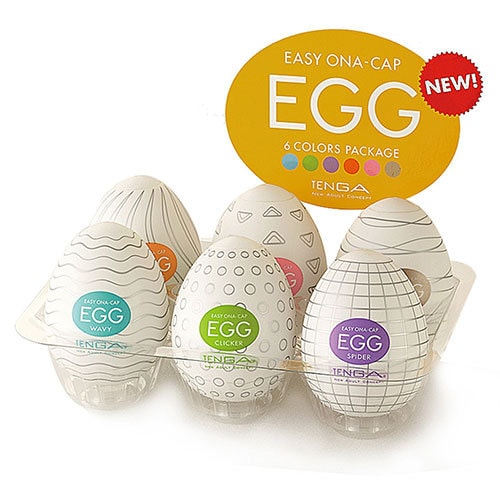 TENGA EGGS Masturbators 6 Colours Pack | Sex Toys For Men