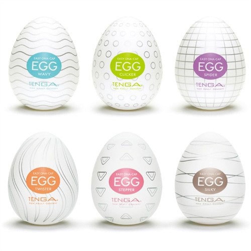 TENGA EGGS Masturbators 6 Colours Pack