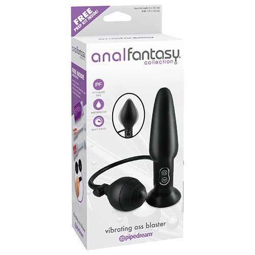 Anal Fantasy Collection Vibrating Ass Blaster | Butt Plugs