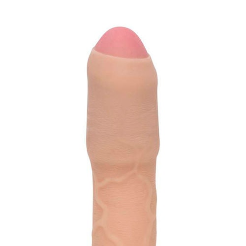 Cyberskin 3 Inches Xtra Thick Uncut Light Penis Extension Close Up