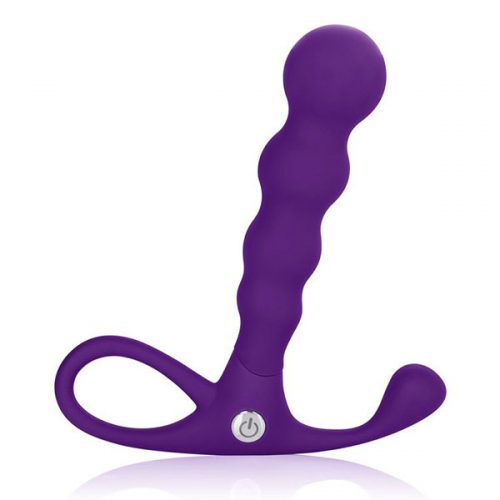 Embrace Beaded Probe Anal Vibrator (Purple)
