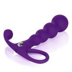 Embrace Beaded Probe Anal Vibrator (Purple) Close Up