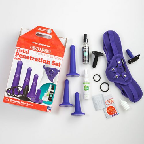 Vac U Lock Total Penetration Set (Purple) Contents