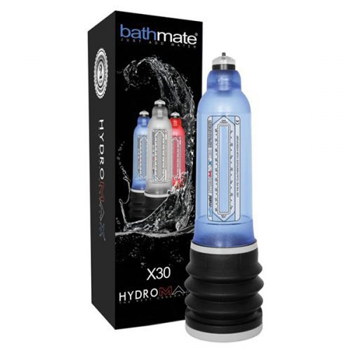 Bathmate Hydromax X30 Penis Pump (Blue) Box Bathmate Hydromax X30 Penis Pump (Blue) Box