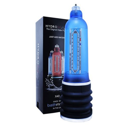 Bathmate Hydromax X40 Penis Pump (Blue) Box