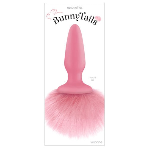 Bunny Tails Butt Plugs (Pink) Box