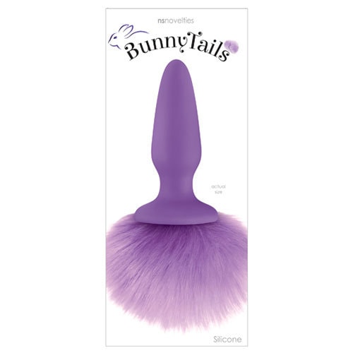 Bunny Tails Butt Plugs (Purple) Box