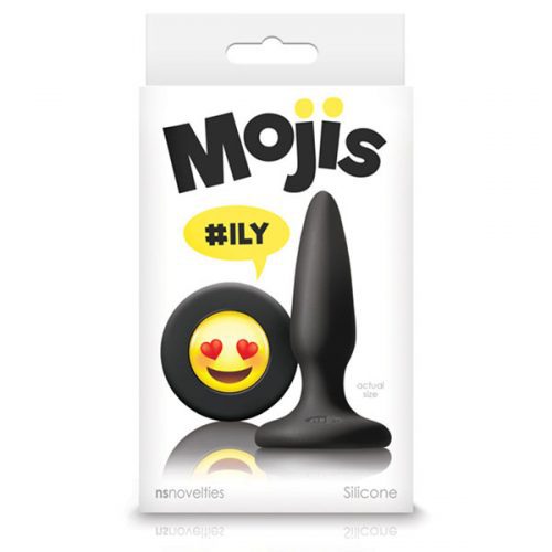 Mojis #ILY Butt Plugs (Black) Box