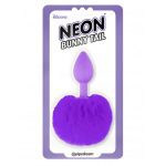 Neon Bunny Tail (Purple) Butt Plugs Packaging