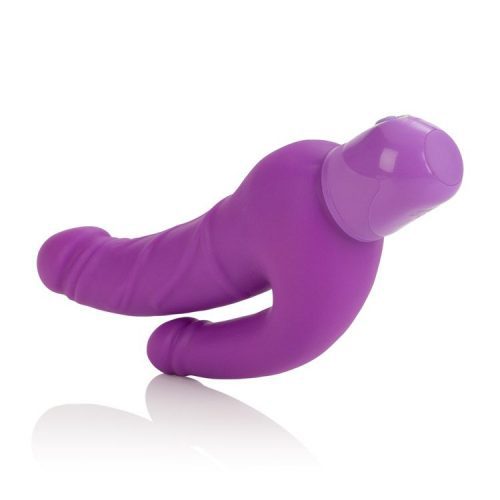 Waterproof Power Stud Over And Under (Purple) End View