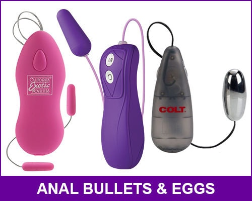Anal Bullets & Anal Eggs For Sale Online