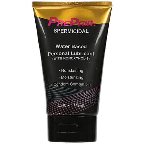 PrePair Spermicidal | Water Based Personal Lubricants