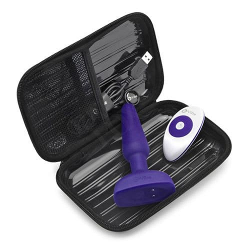 b-Vibe Trio Vibrating Butt Plugs (Purple) - Image 2