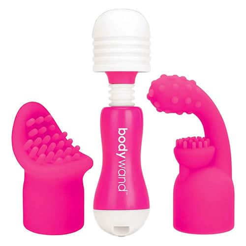 Bodywand Rechargeable Mini Massager With Attachments | Sex Toy Kits