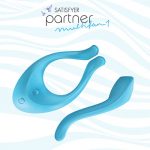 Satisfyer Partner Multifun 1 (Blue) | Sex Toys For Couples