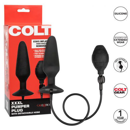 COLT XXXL Pumper Plug Features