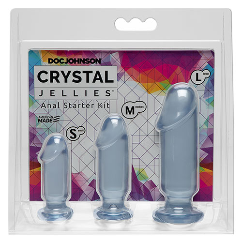 Crystal Jellies Anal Starter Kit | Butt Plugs | Anal Toys