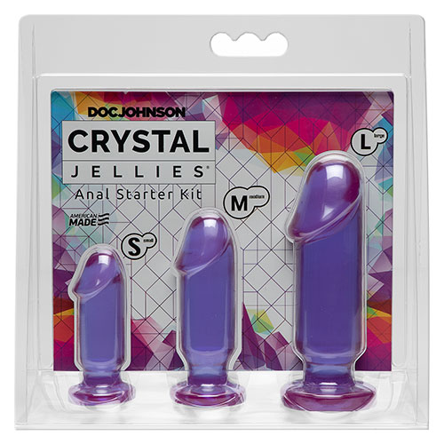 Crystal Jellies Anal Starter Kit | Butt Plugs | Anal Toys Crystal Jellies Anal Starter Kit | Butt Plugs | Anal Toys