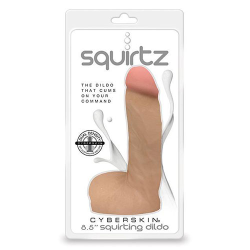 Squirtz Cyberskin 8.5 Inch | Squirting Dildo | Realistic Dildos