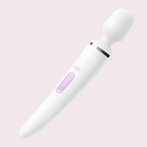 Satisfyer Wand-Er Woman (White) | Sex Toys For Women