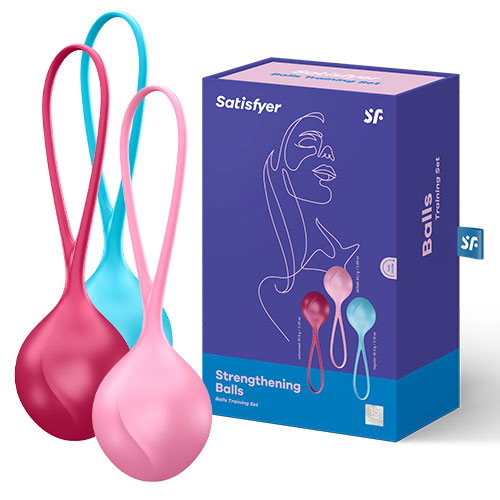 Satisfyer Strengthening Balls | Kegel Balls | Sex Toys For Women