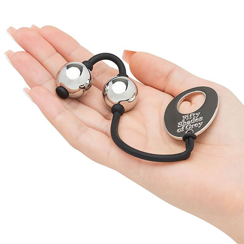 Inner Goddess Mini Silver Pleasure Balls 85g | Weighted Kegel Balls