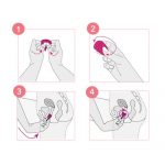 Menstrual Cup Insertion Steps