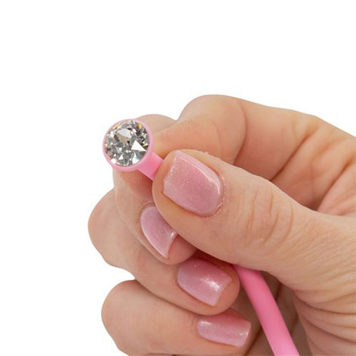 Pillow Talk Frisky Kegel Exercisers (Pink) | Swarovski crystal