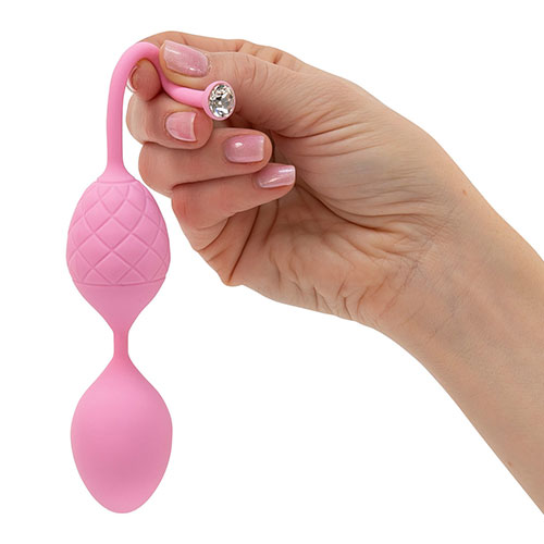 Pillow Talk Frisky Kegel Exercisers (Pink) | Duo Kegel Balls
