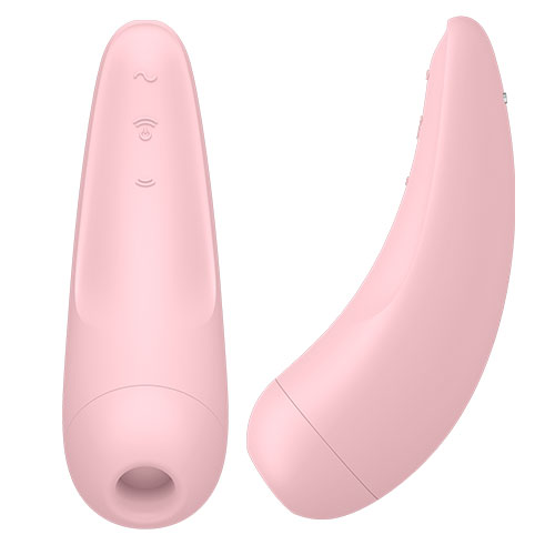 Satisfyer Curvy 2+ App (Pink) Views | Clitoral Vibrators