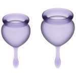 Satisfyer Feel Good Menstrual Cups (Purple)