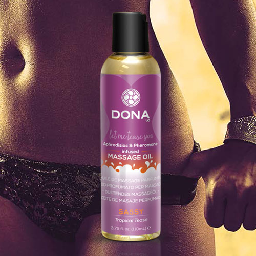Dona | Scented Massage Oil | Sassy Tropical Tease