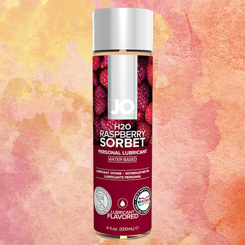 JO H2O Raspberry Sorbet (120mL) | Water Based Flavoured Lubricant