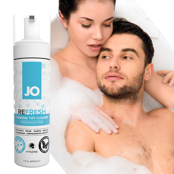 System JO Refresh Foaming Toy Cleaner | Sex Toy Cleaners
