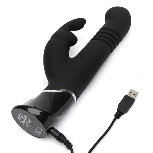Fifty Shades Of Grey Greedy Girl Thrusting Vibrator | USB Recharge