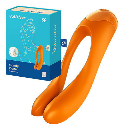 Satisfyer Candy Cane (Orange) | Clitoral Vibrators | Sex Toys